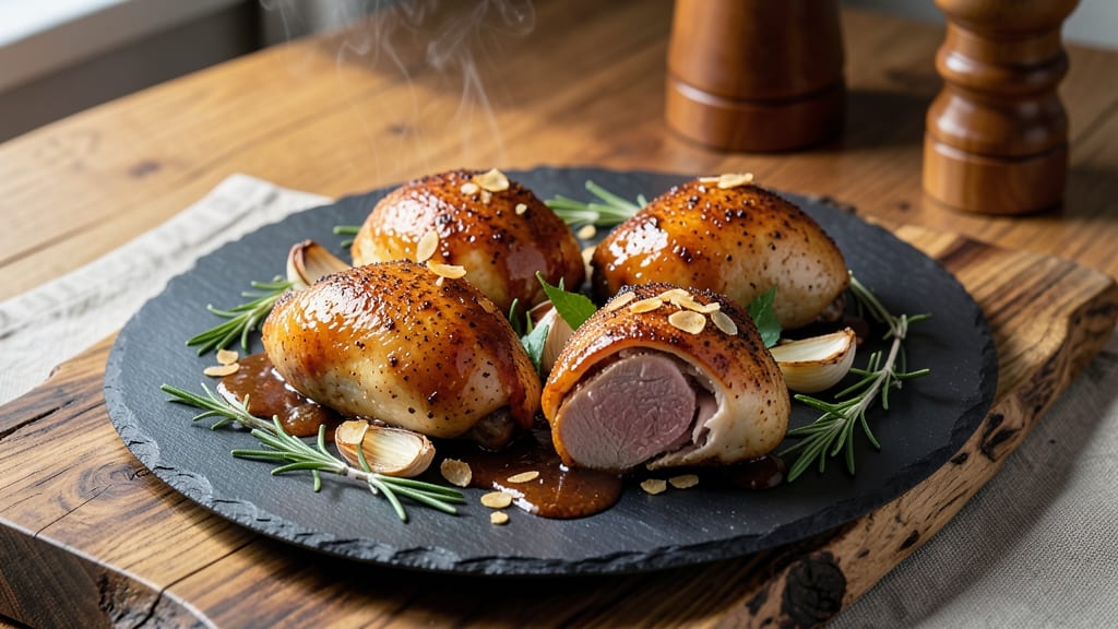 Baked Chicken Thighs With Barbecue Sauce Recipe: Smoky-Glazed Crispy Edges and Juicy Centers