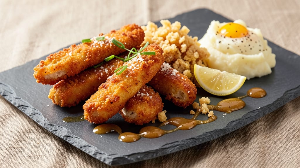 Air Fry Chicken Fingers Recipe: Triple-Crusted Crunch in 15 Minutes