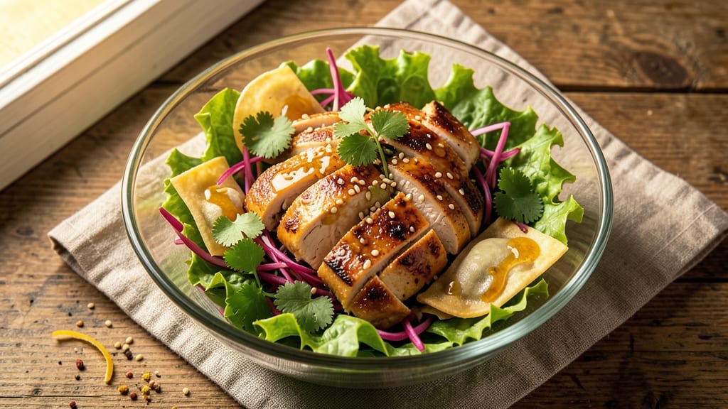 Barefoot Contessa's Chinese Chicken Salad Recipe: Crispy Wonton Crunch and Citrusy Zing