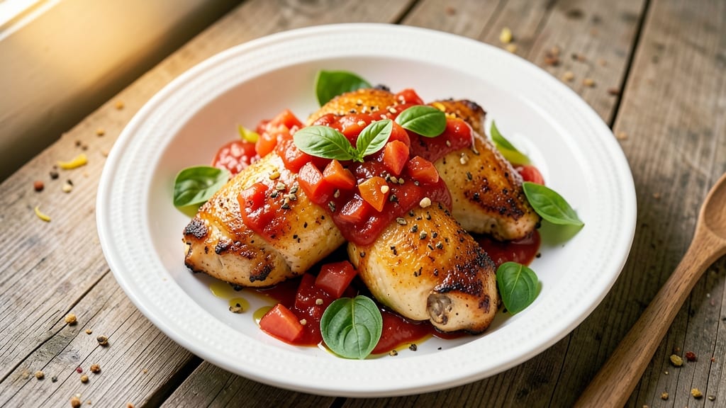 Aldi Tomato Basil Chicken Recipe: Herb-Infused One-Pan Dinner