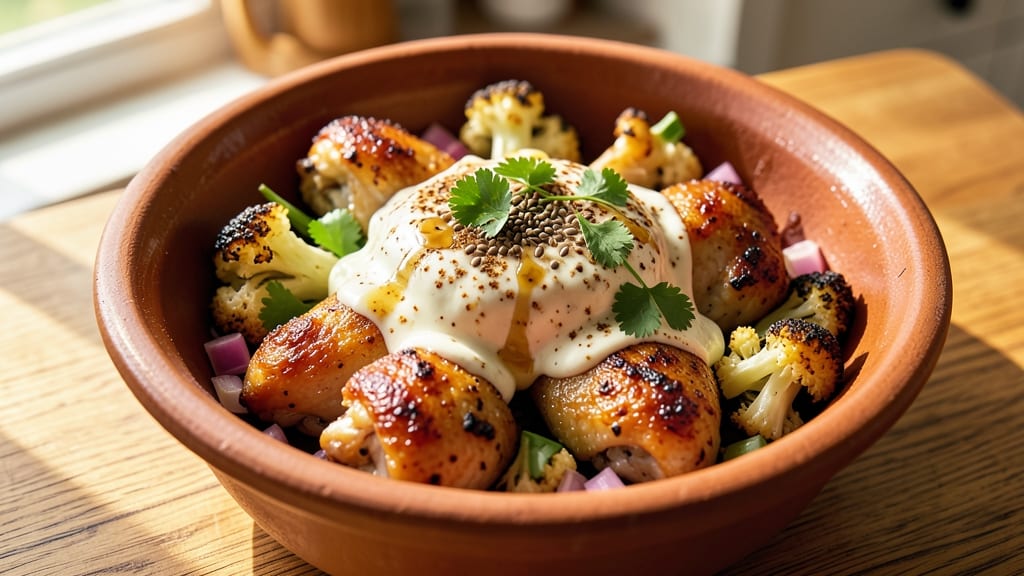 Baked Chicken Thighs Indian Recipe: Fragrant Yogurt-Marinated Spice Harmony