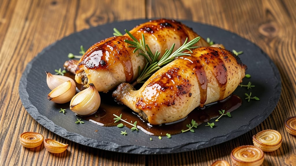 Baked Chicken With Worcestershire Sauce Recipe: Umami-Kissed Crispy Skin and Juicy Centers