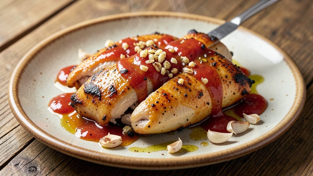Baked Chicken With Mustard and Ketchup Recipe: Crispy-Topped Comfort With Tangy Twist