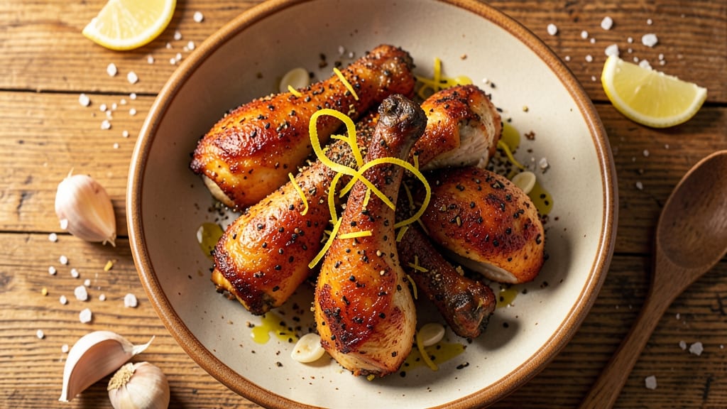 Air Fry Chicken Leg Quarters Recipe: Foil-Sealed Juiciness With Za'atar-Spiced Crisp