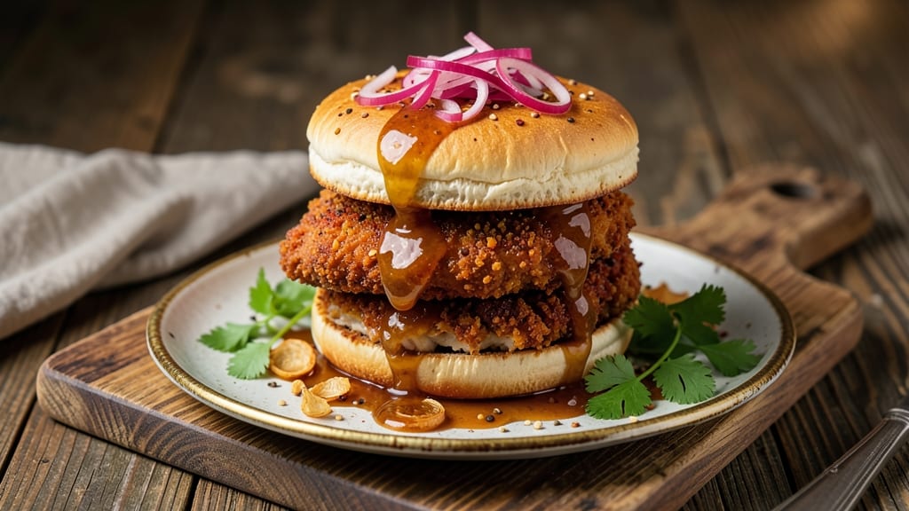 Asian Fried Chicken Sandwich Recipe: Crispy-Spiced Crunch With Tangy Mayo