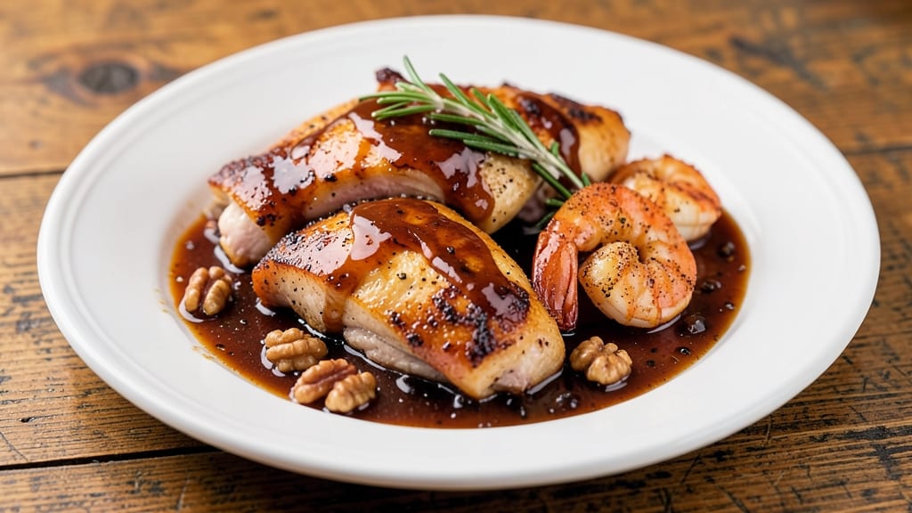 Applebee's Bourbon Chicken and Shrimp Copycat Recipe: Smoky-Sweet Glaze and Buttery Bites