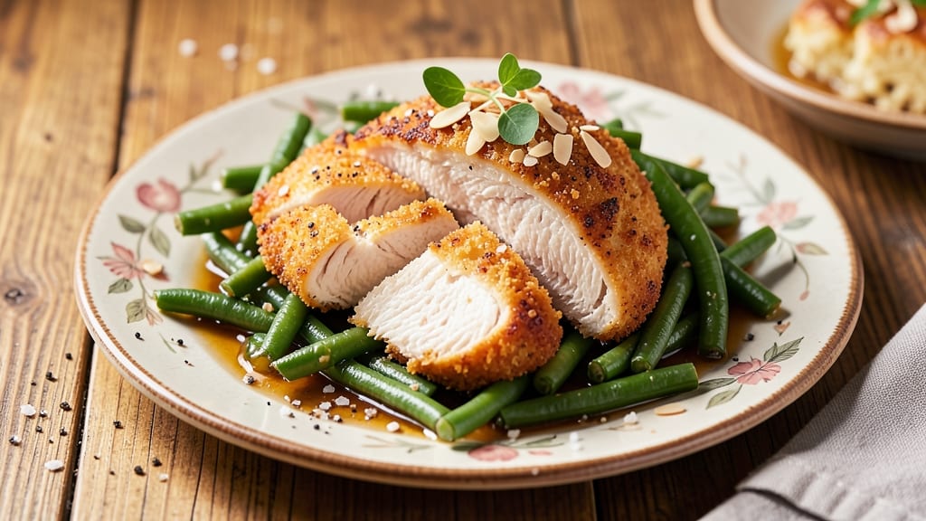 Babe's Chicken Dinner House Green Beans Recipe: Crisp-Tender Chicken with Garlicky Green Beans