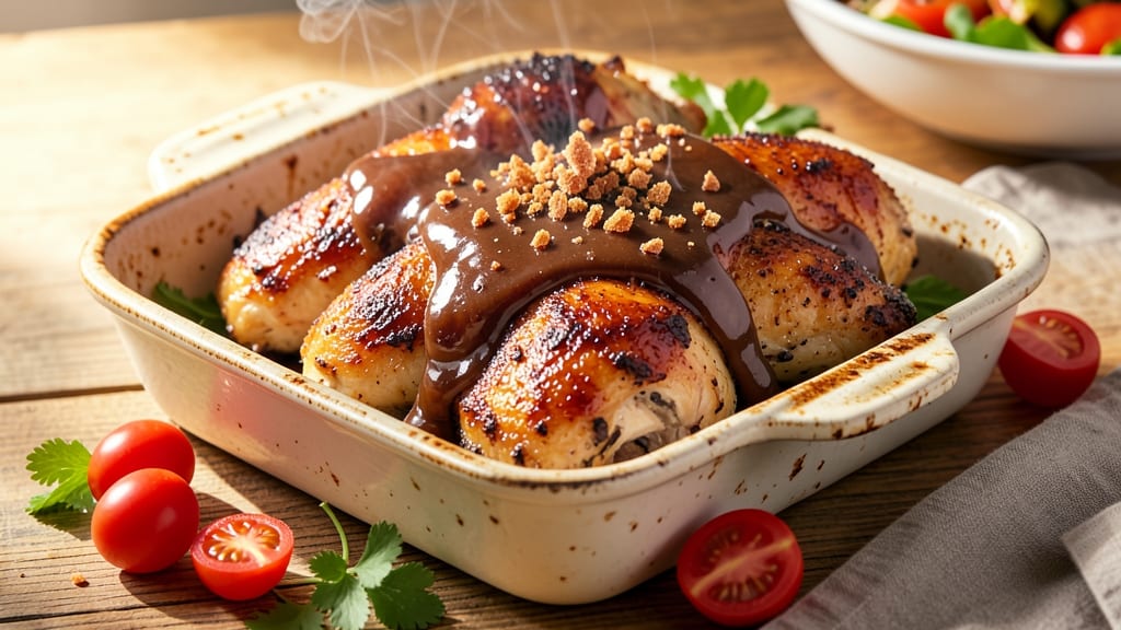 Baked BBQ Chicken Quarters Recipe: Foil-Sealed Crunch Meets Smoky Juice