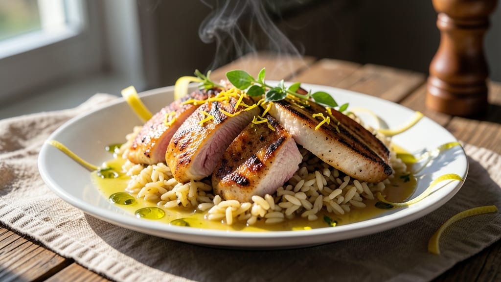 Baked Lemon Chicken and Orzo Recipe: Bright Citrus and Herb One-Pan Harmony