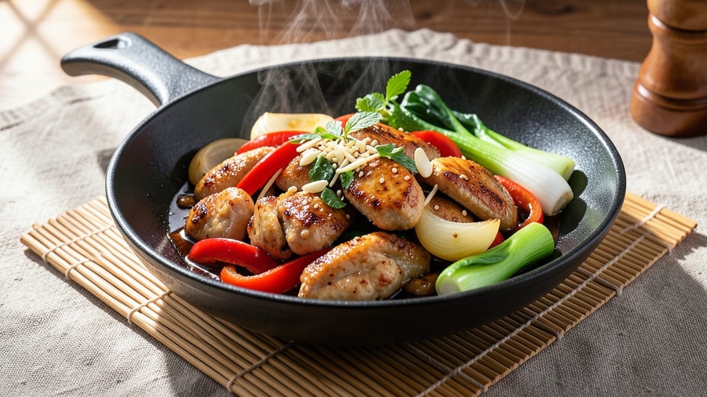 Authentic Chinese Chicken Stir Fry Recipe: Wok-Heated Umami Crunch in 20 Minutes