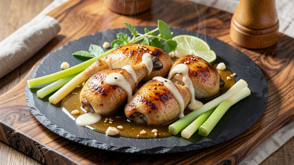 Baked Lemongrass Chicken Recipe: Fragrant Herb Crust Meets Juicy Centers