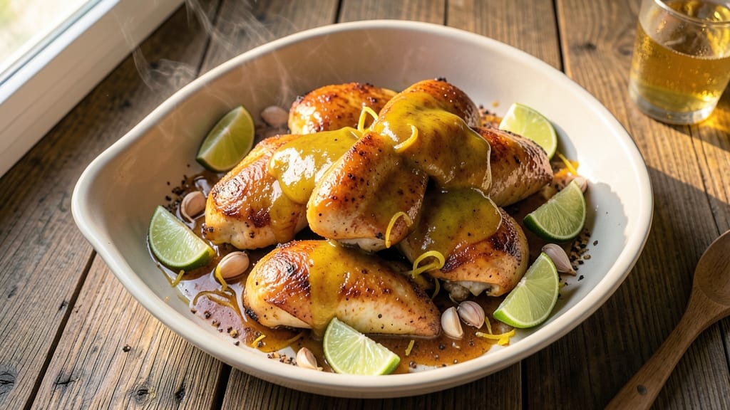 Baked Tequila Lime Chicken Recipe: Zesty Crispy Crust with Foil-Locked Juiciness