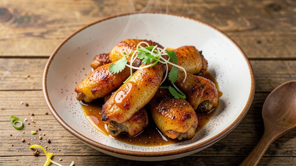 Baked Curry Chicken Wings Recipe: Spiced Yogurt Marinade for Crispy Centers
