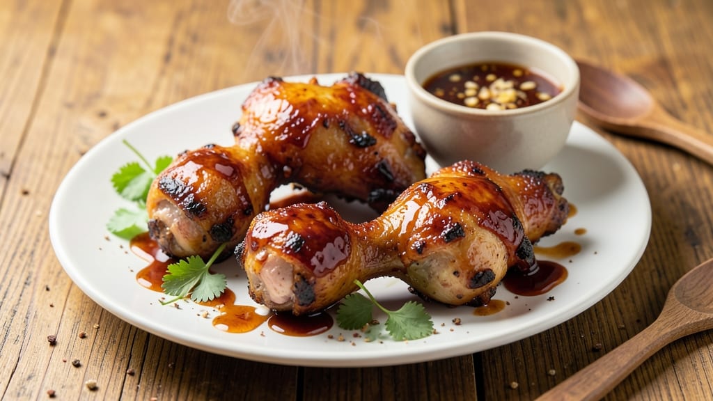 Baked Teriyaki Chicken Legs Recipe: Glossy Caramelized Crust With Foil-Sealed Juiciness