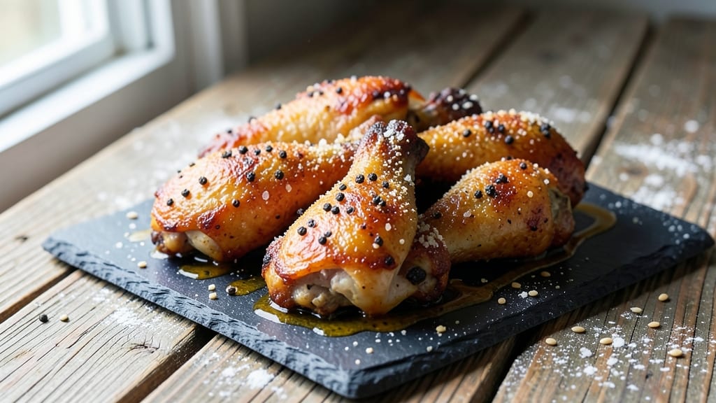 Baked Salt and Pepper Chicken Wings Recipe: Bold Spice Balance for Crispy, Juicy Wings
