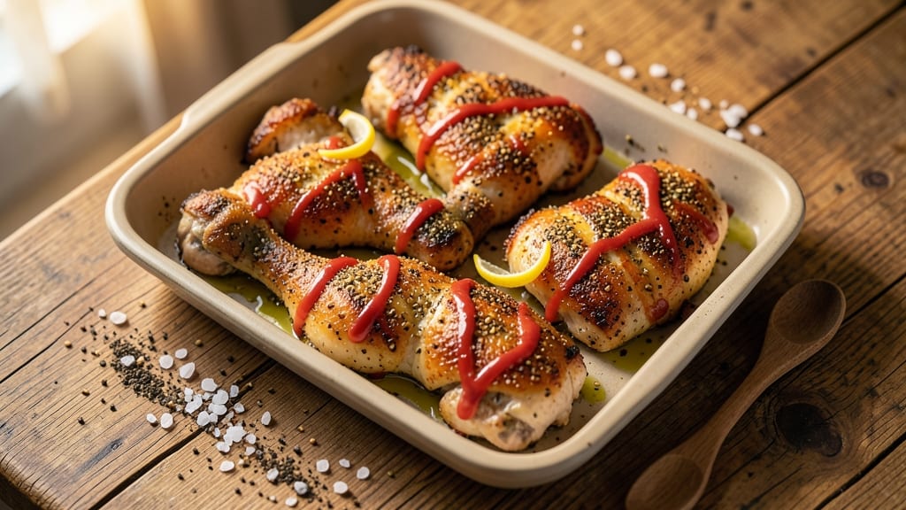 Baked Frozen Chicken Drumsticks Recipe: Juicy Cores With Crispy Za'atar Crust