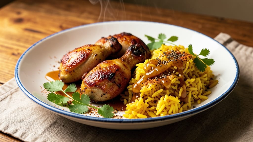 Awesome Chicken and Yellow Rice Recipe: One-Pan Harmony of Spice and Flavor