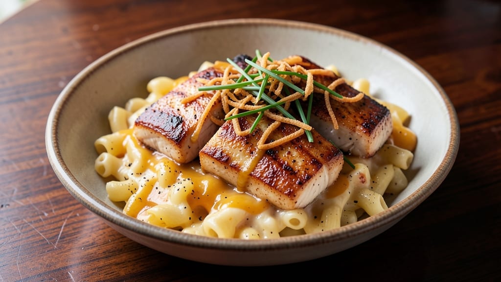 Applebee's Chicken Mac and Cheese Recipe: Baked to Bubbly Top, Melty Cheese Rivers