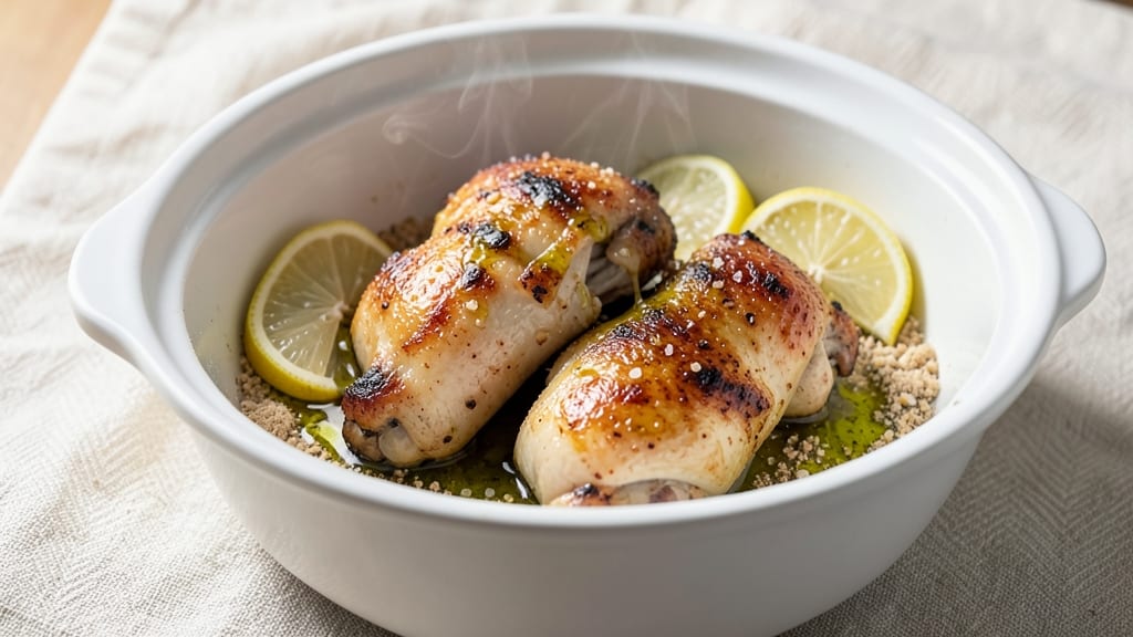 5-Ingredient Slow Cooker Chicken Recipe: Juicy Hands-Off Dinner in 4 Hours