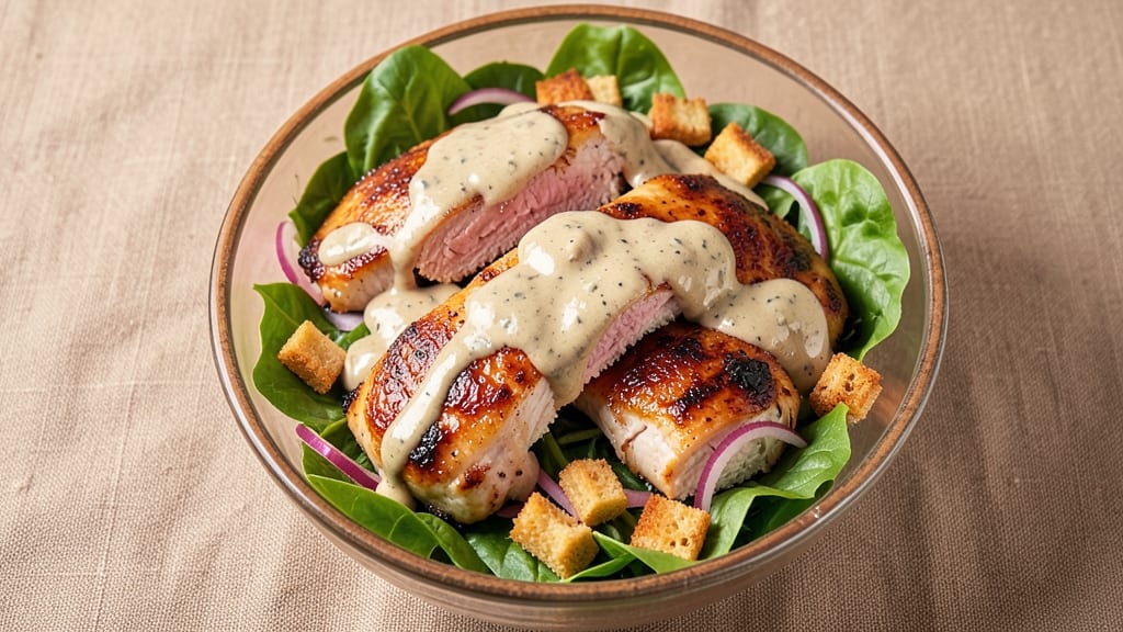 Barbeque Ranch Chicken Salad Cheesecake Factory Recipe: Smoky-Sweet Layers With Crunchy Topping