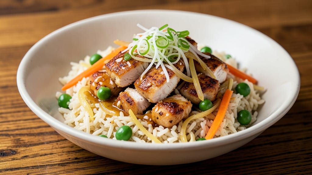 Authentic Chicken Fried Rice Restaurant-Style Recipe: Wok-Heated Fragrance and Perfect Grain Texture