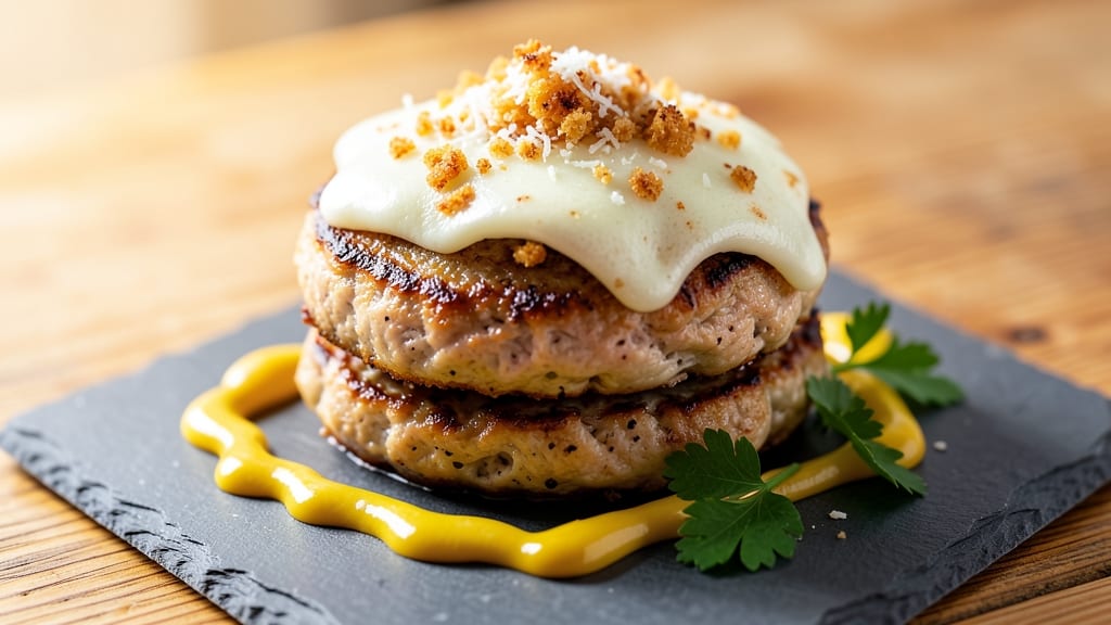 Baked Chicken Burger Recipe: Parmesan-Crusted Melt with Foil-Sealed Juiciness