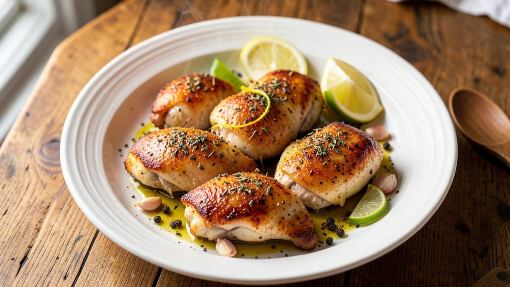 Air Fried Boneless Chicken Thighs Recipe: Crispy-Gold Crunch With Foil-Locked Juiciness