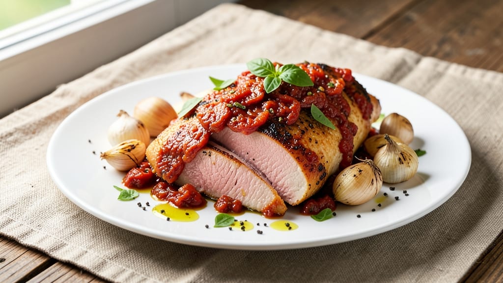 Baked Chicken Vesuvio Recipe: Parmesan-Crusted Crunch with Foil-Steamed Tenderness