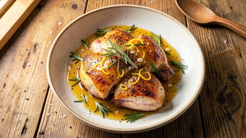 Barefoot Contessa's Tuscan Lemon Chicken Recipe: Herb-Infused Crisp Skin and Zesty Brightness
