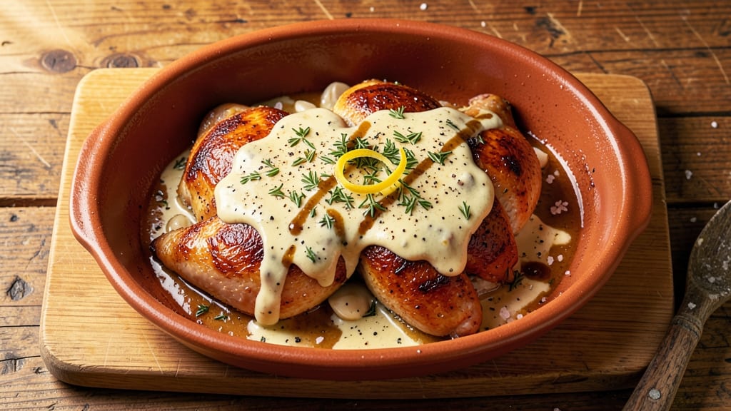 Baked Boursin Chicken Recipe: Herbed Cheese Crust Meets Juicy Centers