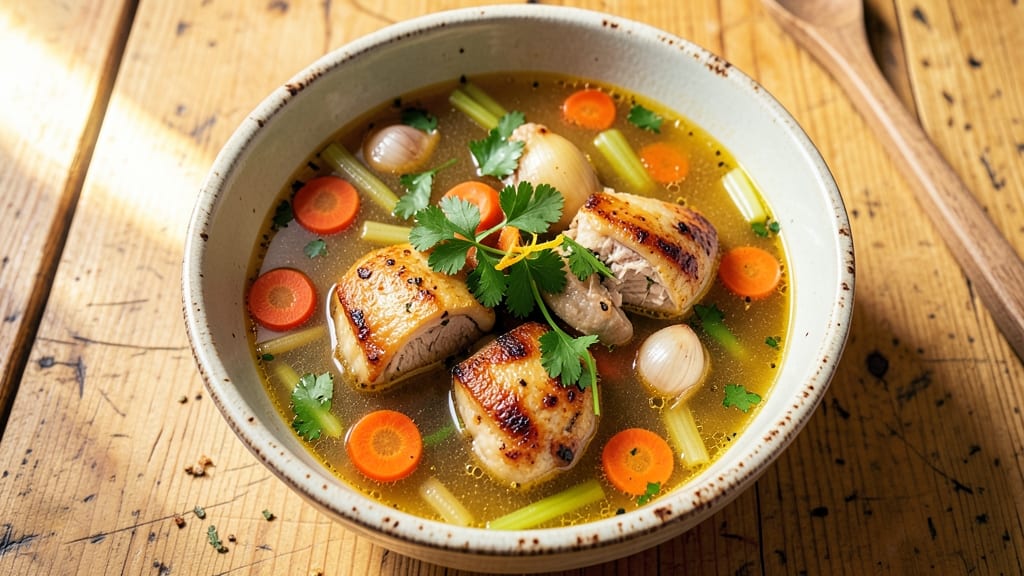 Avila's Chicken Soup Recipe: Homestyle Comfort With Herbed Dumplings