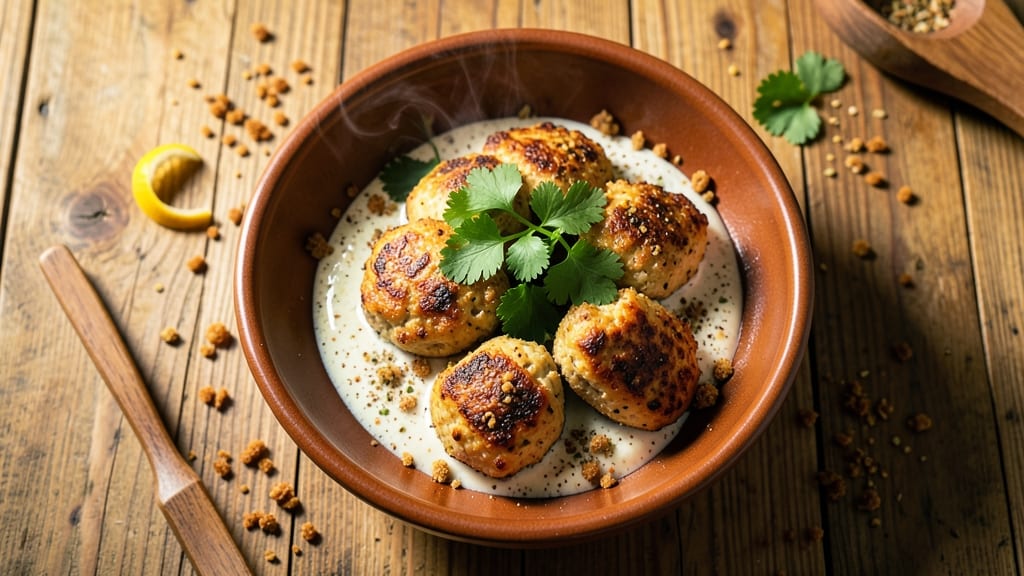 Baked Chicken Kofta Recipe: Spiced Yogurt-Marinated Bites with Crispy Edges