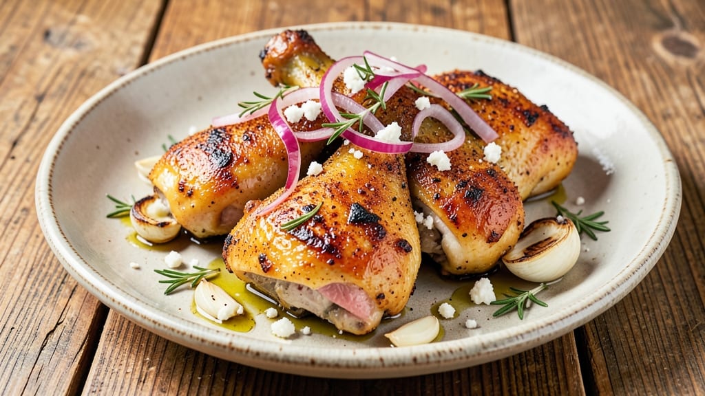 Baked Chicken Thighs and Drumsticks Recipe: Juicy Interiors With Caramelized Crust