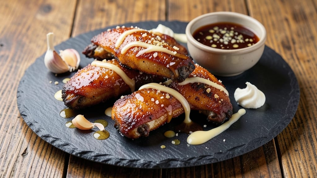 Baked Honey Barbecue Chicken Wings Recipe: Crispy Parmesan Crunch With Sticky Glaze