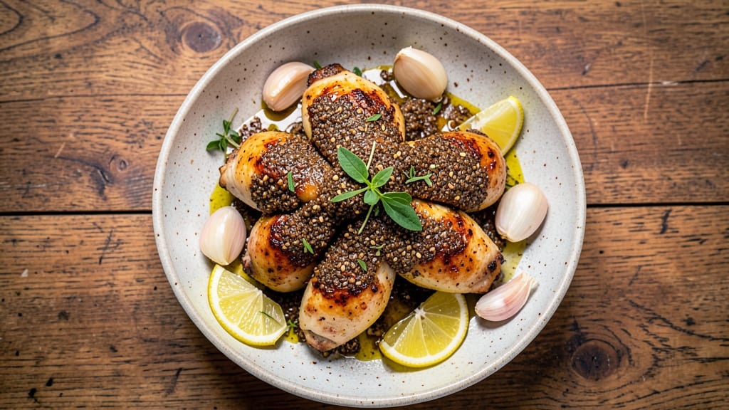Baked Catalina Chicken Thighs Recipe: Za'atar Crust Meets Foil-Sealed Juiciness