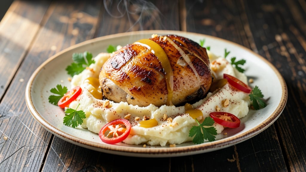 Bobby Flay's Chicken Thigh Recipe: Smoky Garlic Butter Crust in 40 Minutes