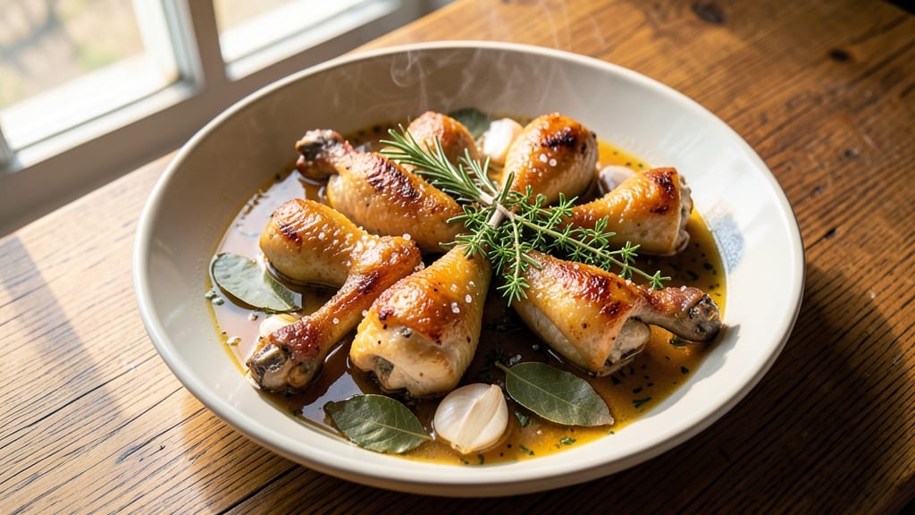 Boiled Chicken Legs Recipe: Herbed Simmer for Juicy, Fall-Off-Bones Tenderness