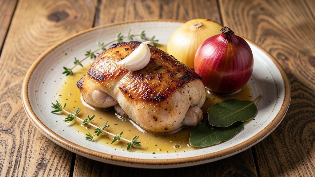 Boiled Chicken Thighs Recipe: Herbed Simmer for Juicy, Fall-Off-Bone Tenderness