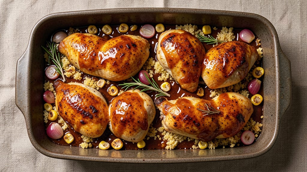 Baked Barbecue Chicken Quarters Recipe: Buttermilk Brine Magic for Triple-Crusted Crunch