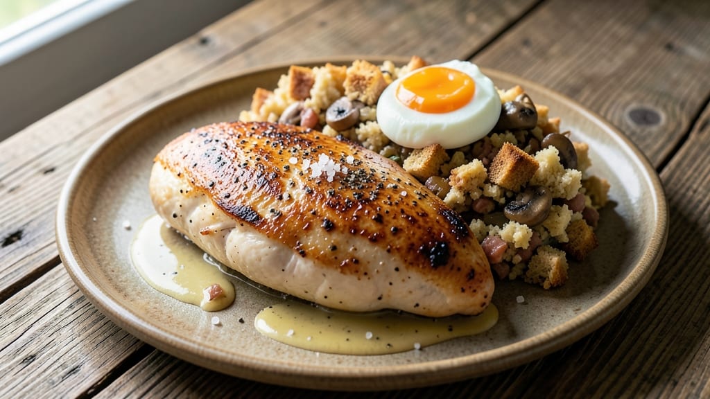 Baked Chicken Breast With Stove Top Stuffing Recipe: Foolproof Juiciness and Crispy Top in One Pan