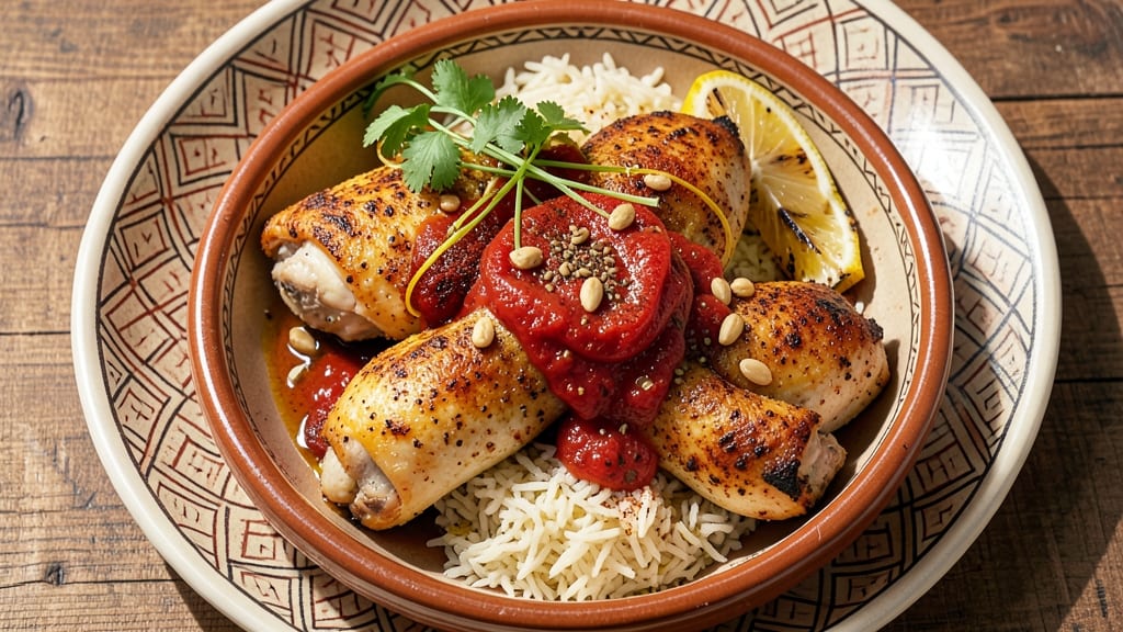 Arabic Food Chicken Recipe: Smoky Cumin and Lemon One-Pan Wonder