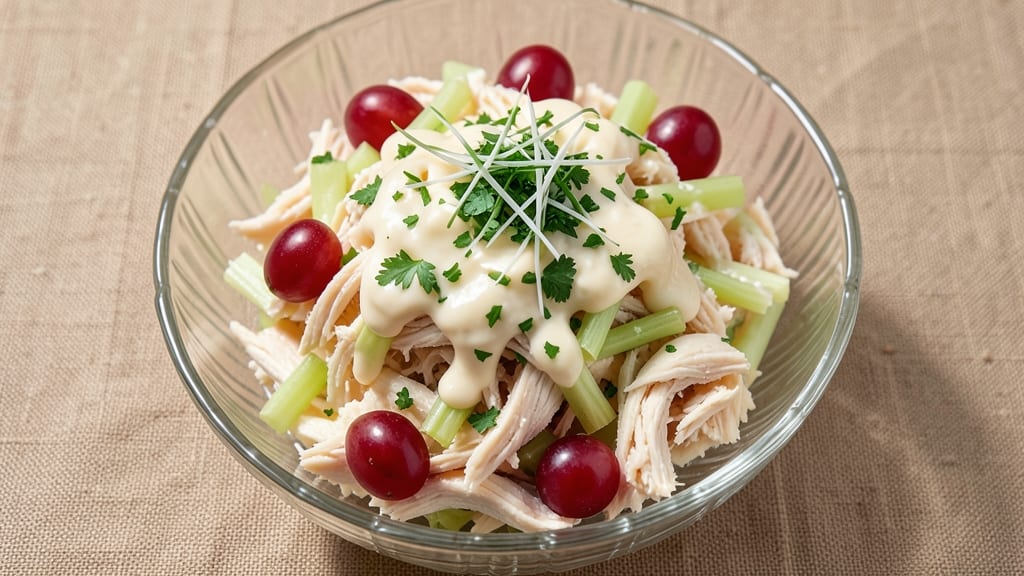 American Chicken Salad Recipe: Crisp Celery and Creamy Herb Blend