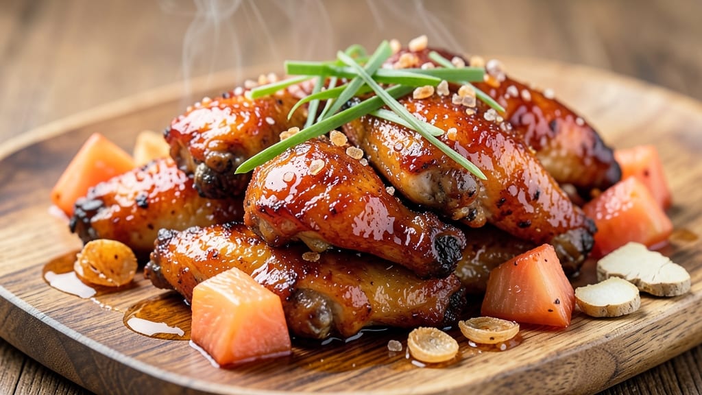 Baked Hawaiian Chicken Wings Recipe: Tropical Pineapple-Glazed Crunch