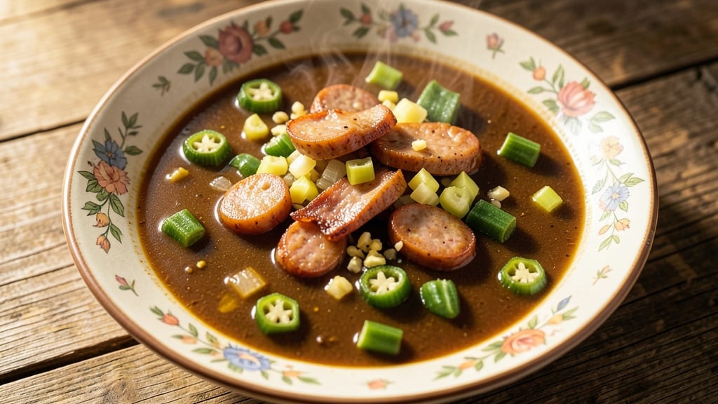 Campbell's Chicken Gumbo Soup Recipe: Smoky Okra and Sausage Depth in One Pot