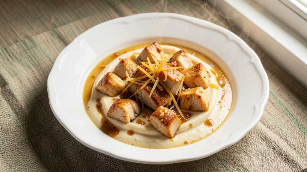 Campbell's Chicken Recipe: Creamy Celery Crown Crunch in One Bowl