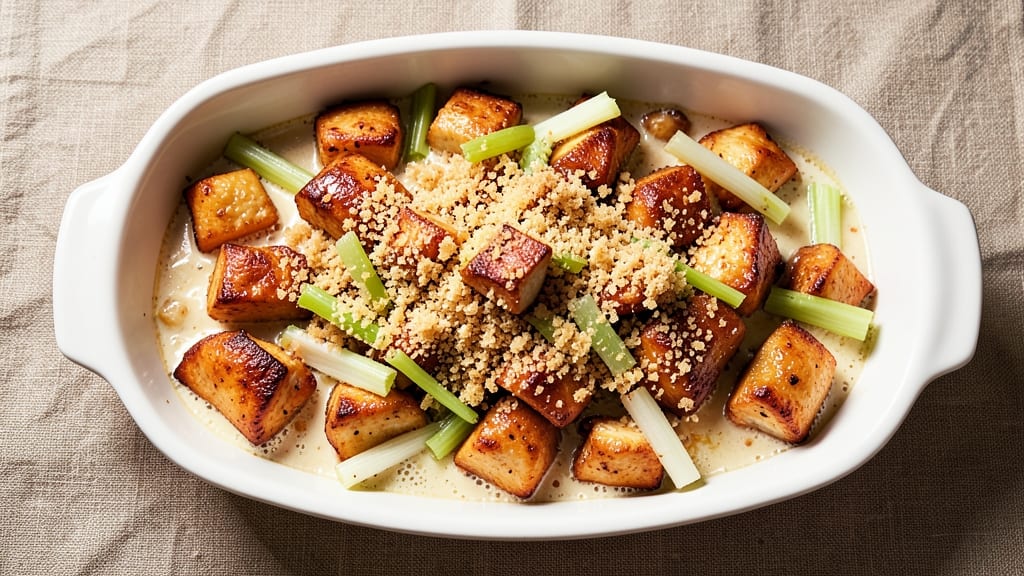 Campbell's Cream of Chicken Baked Chicken Recipe: Celery-Topped Crispy Comfort in One Dish