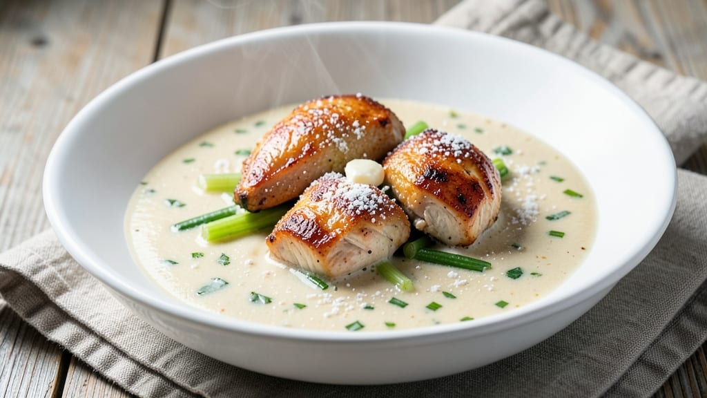 Campbell's Cream of Chicken Chicken Recipe: One-Pot Creamy Comfort with Crispy Celery Topping