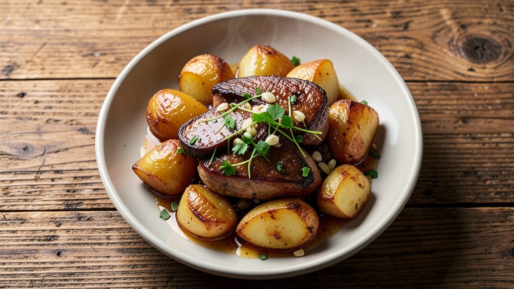 Chicken Livers With Potatoes Recipe: Savory Pan-Fried Bites With Buttery Spuds