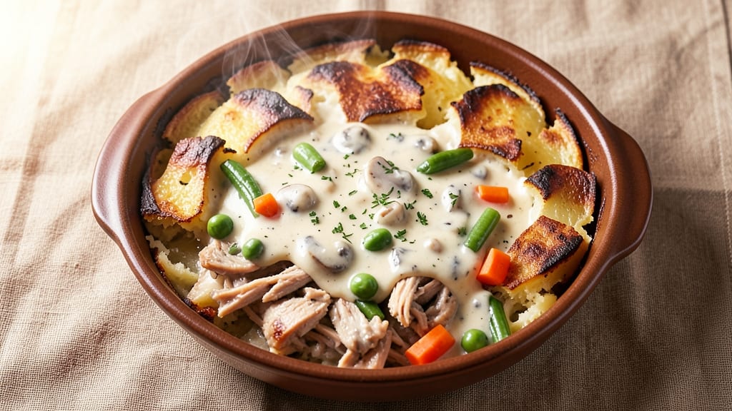 Chicken Shepherd's Pie With Campbell Soup Recipe: One-Pot Creamy Crust With Pantry Staples