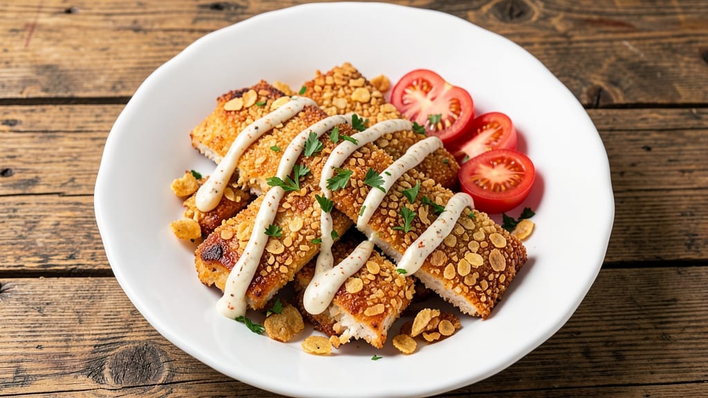 Chicken Strips Corn Flakes Recipe: Crunchy Bites Without Deep-Frying Mess